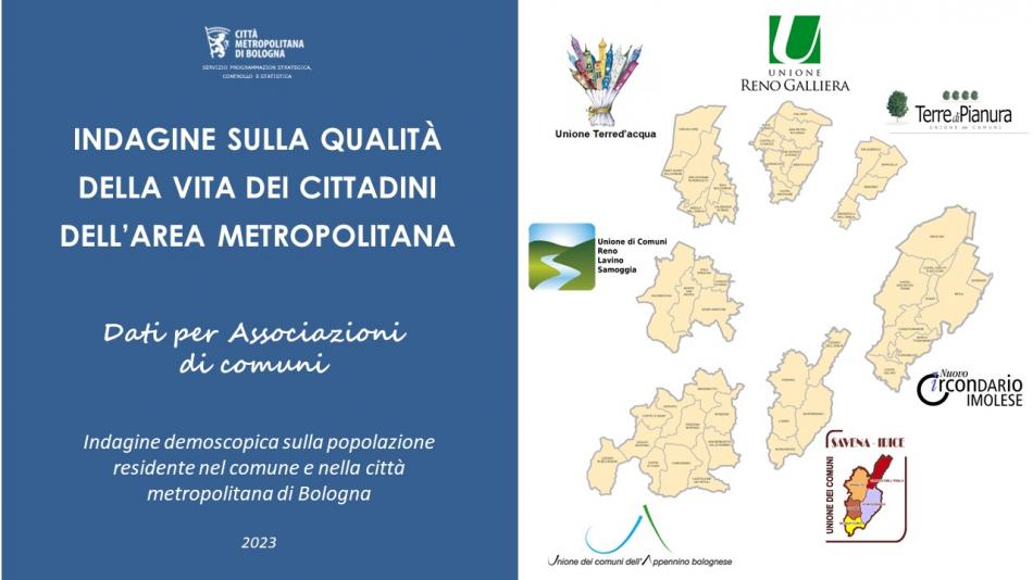 Infografica report unioni Infografica report unioni sulla qualità della vita