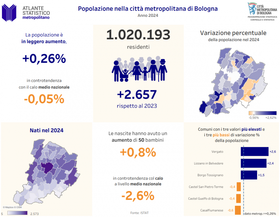 Popolazione nella cm 2024 (dati definitivi)