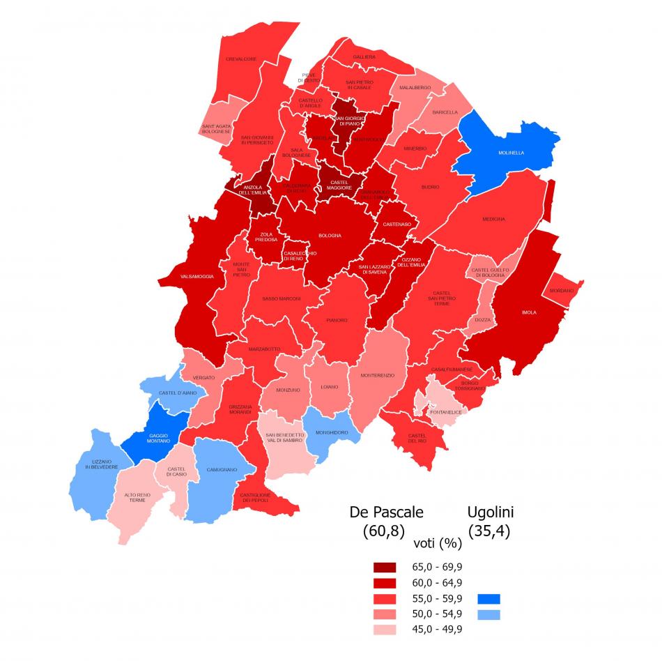 Mappa delle elezioni regioanli nei comuni della cm 2024 Mappa delle elezioni regioanli nei comuni della cm 2024